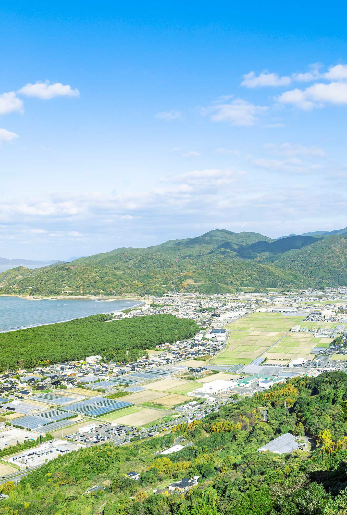 唐津・浜玉の、海と空から。